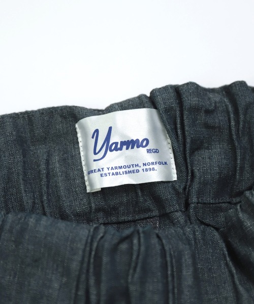 Yarmo（ヤーモ）の「[Yarmo] Indigo Chambray Work Pants / インディゴシャンブレー ワークパンツ（デニムパンツ・レディース・インディゴブルー・M）」の17枚目の写真