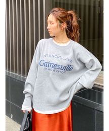 Ungrid | ロゴ刺繍ルーズニット(ニット/セーター)