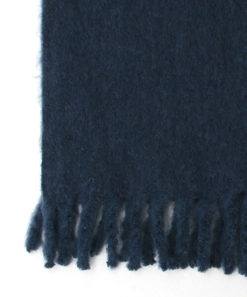 green label relaxing（グリーンレーベルリラクシング）の「GLR ブラッシュド マフラー（マフラー・メンズ・オレンジ/ダークグレー/ネイビー/ブラック・FREE）」の12枚目の写真