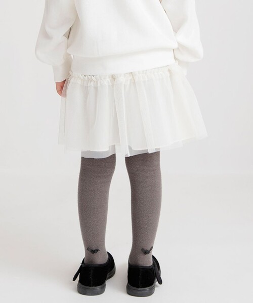 BRANSHES(ブランシェス)の「チュールスカート(スカート・キッズ・アイボリー/ピンク・S/M/L)」の8枚目の写真