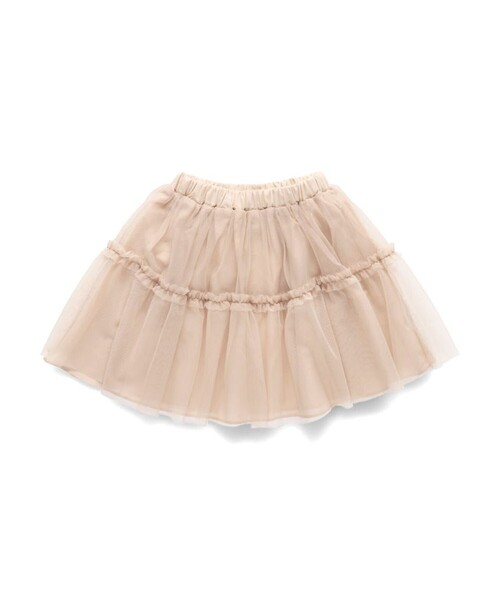 BRANSHES(ブランシェス)の「チュールスカート(スカート・キッズ・アイボリー/ピンク・S/M/L)」の10枚目の写真