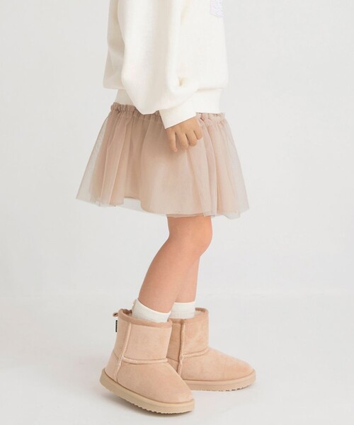 BRANSHES(ブランシェス)の「チュールスカート(スカート・キッズ・アイボリー/ピンク・S/M/L)」の13枚目の写真
