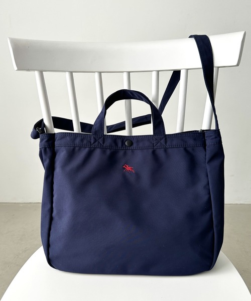 POLOCHAMPS(ポロチャンプス)の「POLOCHAMPS(ポロチャンプス)/2WAY トートバッグ ショルダーバッグ(トートバッグ・レディース・ベージュ/ネイビー/ブラック・FREE)」の3枚目の写真
