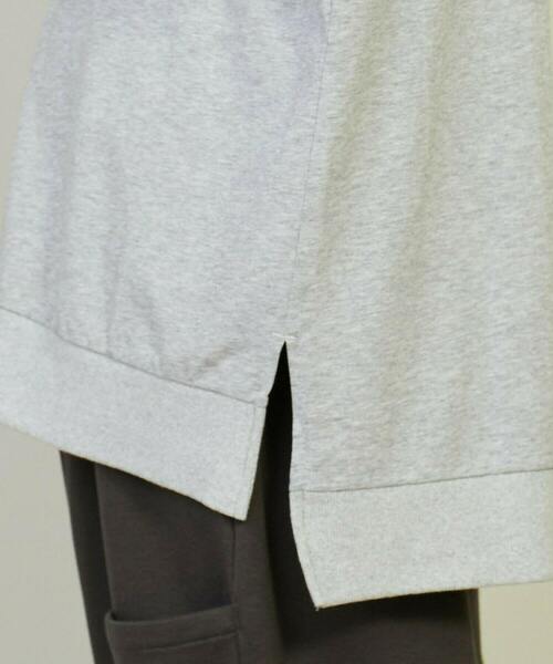 FRAPBOIS（フラボア）の「メローパネル プルオーバー（スウェット・レディース・グレー/ネイビー・2/1）」の7枚目の写真