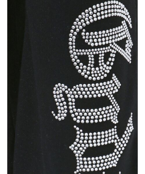 GYDA（ジェイダ）の「GYDAラメフレアパンツ【SETUP着用可】（スウェットパンツ・レディース・グレー/オフホワイト/ブラック/パープル・FREE）」の9枚目の写真