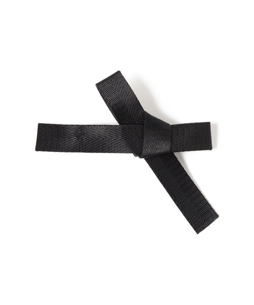 BEAMS BOY（ビームスボーイ）の「テープ リボン バレッタ（バレッタ/ヘアクリップ・レディース・ブラック/オリーブ/ベージュ・ONE SIZE）」の4枚目の写真