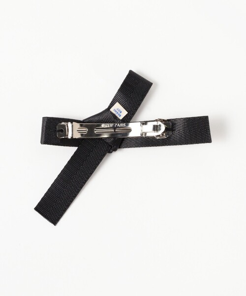 BEAMS BOY（ビームスボーイ）の「テープ リボン バレッタ（バレッタ/ヘアクリップ・レディース・ブラック/オリーブ/ベージュ・ONE SIZE）」の5枚目の写真