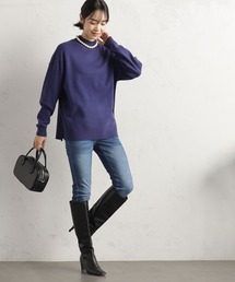 FOUND GOOD | COZYスタンドスリットニット(ニット/セーター)