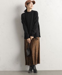 FOUND GOOD | COZYスタンドスリットニット(ニット/セーター)