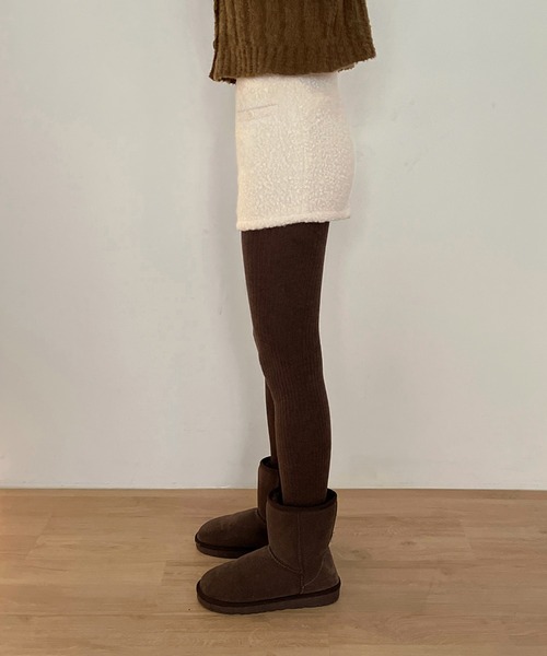 by muni:r(バイ ムニール)の「もこもこショートパンツ(その他パンツ・レディース・アイボリー/ブラック・SMALL/MEDIUM)」の21枚目の写真