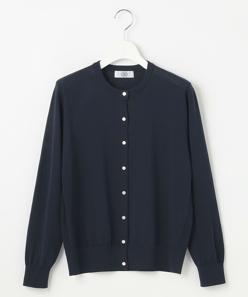J.PRESS（ジェイプレス）の「【洗える】BASIC HT COTTON クルーネック カーディガン（カーディガン/ボレロ・レディース・ライトグリーン系/ベージュ系/ネイビー系/オレンジ系・MEDIUM/LARGE）」の17枚目の写真