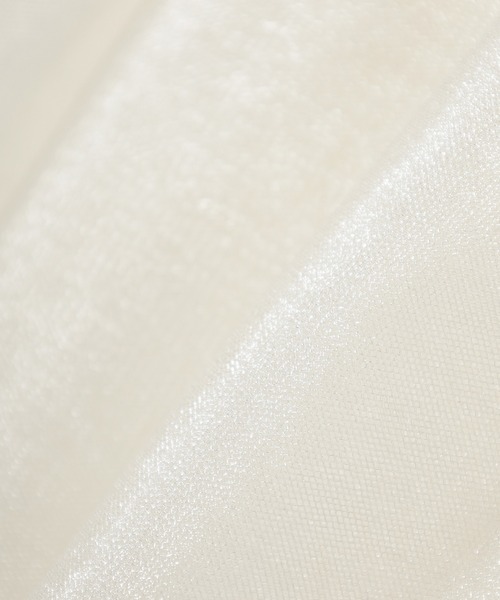 Honeys(ハニーズ)の「チュールキャミソール(キャミソール・レディース・ピンク/チャコール/アイボリー/ブラック・L/M/S)」の8枚目の写真