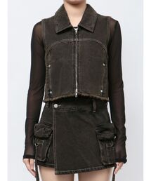 EMODA | デニムウォッシュベスト(ベスト)