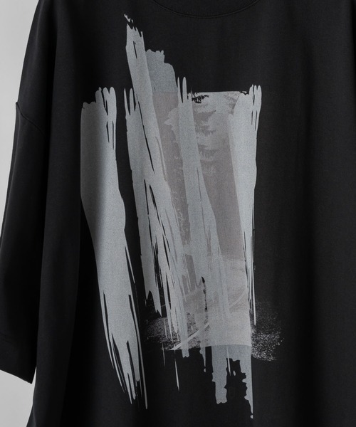 CASPER JOHN（キャスパージョン）の「【COOL TOUCH FABRIC】Super big graphic T-shirts/スーパービッググラフィックTシャツ（Tシャツ/カットソー・メンズ・ブラック系その他/グレー/ホワイト/ホワイト系その他/ブラック/グレー系その他・FREE）」の21枚目の写真