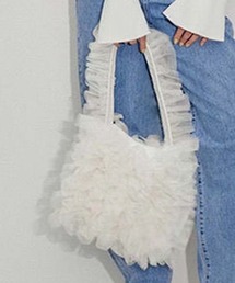 Jasmine Grandiflorum | 【Jasmine】ボリュームチュールミニトートバッグ(トートバッグ)