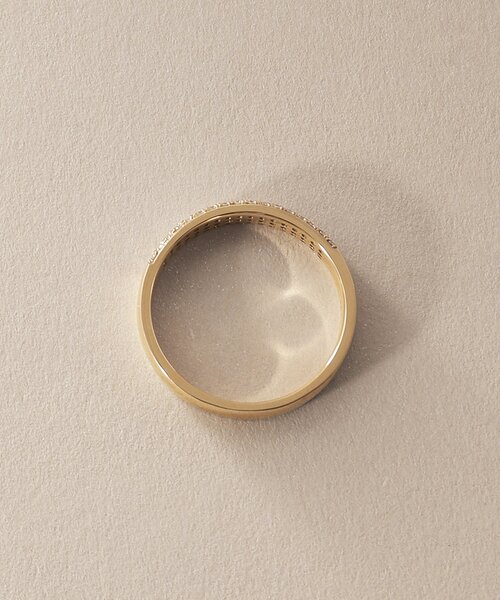 15号モアサナイトパヴェリング 楽天市場】K10【サステナブル】モアサナイトパヴェ リング COCOSHNIK