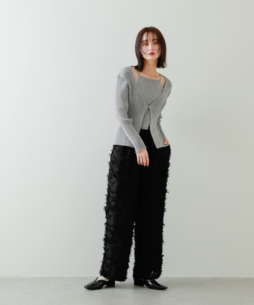 フリンジイージーパンツ（その他パンツ）｜SENSE OF PLACE by URBAN RESEARCH（センスオブプレイスバイアーバンリサーチ）