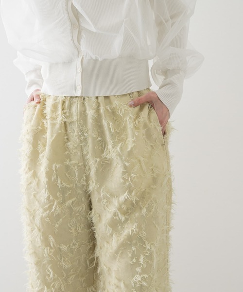 フリンジイージーパンツ（その他パンツ）｜SENSE OF PLACE by URBAN RESEARCH（センスオブプレイスバイアーバンリサーチ）