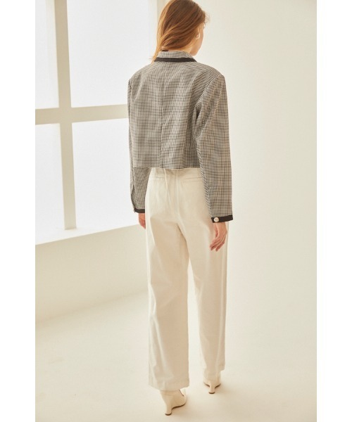 Estella.K(エステラケー)の「Arabella Jacket トリムショートジャケット(その他アウター・レディース・ブルー/ブラック系・FREE)」の13枚目の写真
