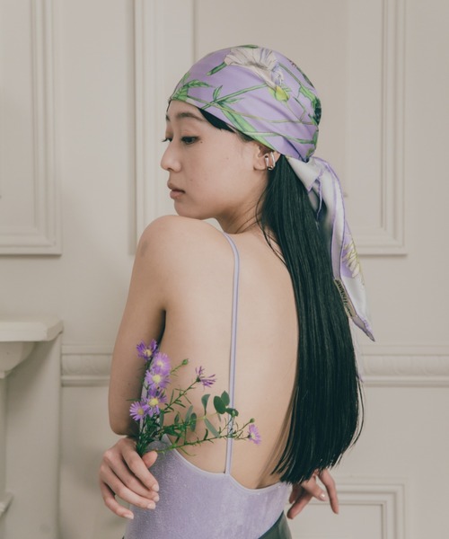 シルクスカーフ SWASH LONDON ツイル 88*88（バンダナ/スカーフ