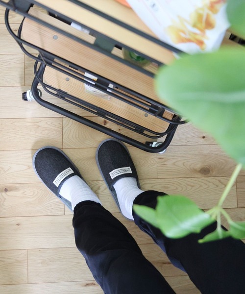 niko and...（ニコアンド）の「オリジナルポータブルスリッパ（ルームシューズ/スリッパ・レディース・オレンジ/グリーン/グレー・LARGE/MEDIUM）」の2枚目の写真