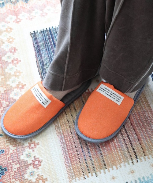niko and...（ニコアンド）の「オリジナルポータブルスリッパ（ルームシューズ/スリッパ・レディース・オレンジ/グリーン/グレー・LARGE/MEDIUM）」の3枚目の写真