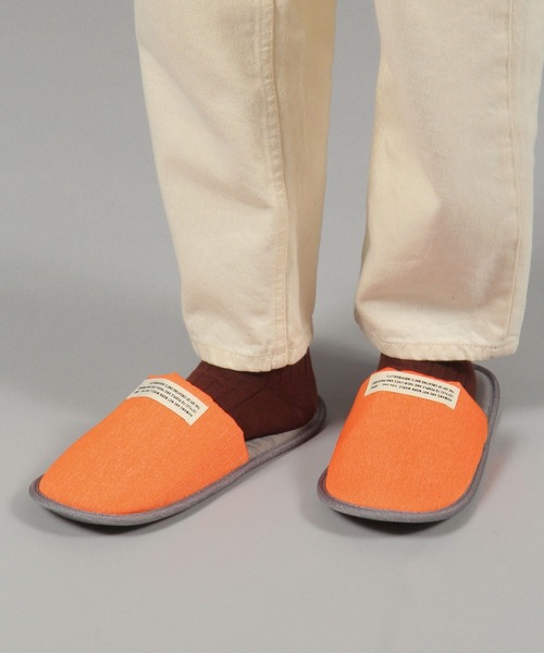 niko and...（ニコアンド）の「オリジナルポータブルスリッパ（ルームシューズ/スリッパ・レディース・オレンジ/グリーン/グレー・LARGE/MEDIUM）」の4枚目の写真