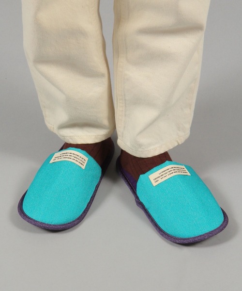 niko and...（ニコアンド）の「オリジナルポータブルスリッパ（ルームシューズ/スリッパ・レディース・オレンジ/グリーン/グレー・LARGE/MEDIUM）」の5枚目の写真