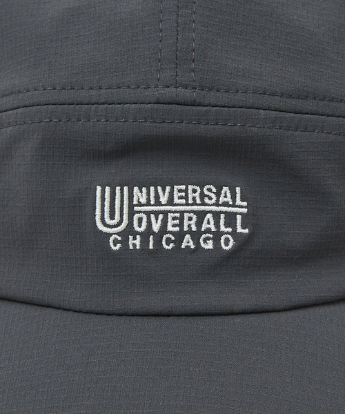 UNIVERSAL OVERALL（ユニバーサルオーバーオール）の「【UNIVERSALOVERALL / ユニバーサルオーバーオール】SHADAN/2WAYロングビルジェットキャップ/サンシェード付（キャップ・メンズ・チャコールグレー/ベージュ/ブラック/カーキ・フリー）」の6枚目の写真