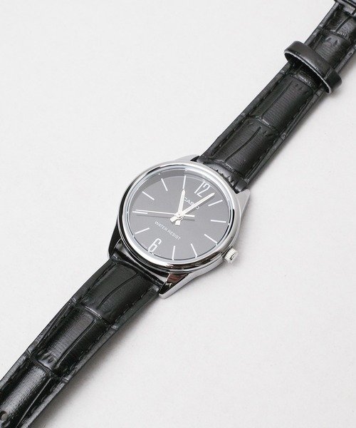 CASIO(カシオ)の「【60】【ITN】【CASIO(カシオ)】アナログ ラウンド シルバー レザー 腕時計(アナログ腕時計・レディース・シルバー系その他/ホワイト/ブラック/ブルー/シルバー/ブラック系その他/ホワイト系その他・FREE)」の4枚目の写真