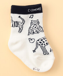 COMME CA ISM（コムサイズム）の「動物柄ソックス（その他ベビー用品）」