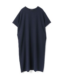 mizuiroind（ミズイロインド）の「mizuiro ind ジョーゼットハーフスリーブロングワンピース（ワンピース）」