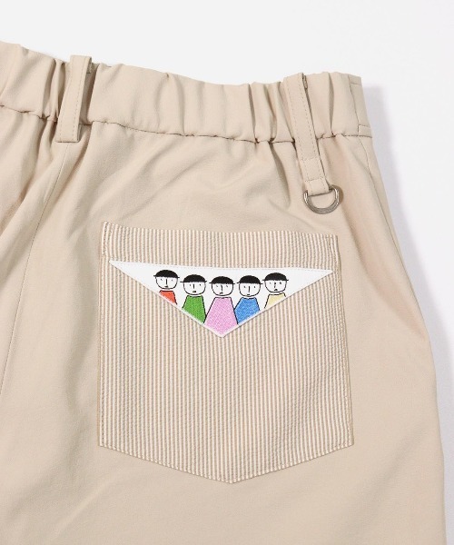 Picone CLUB(ピッコーネクラブ)の「UV速乾ストライプ柄ポケットパンツ(その他パンツ・レディース・ネイビー/ベージュ/ライトブルー/ホワイト・LL/L/M)」の16枚目の写真