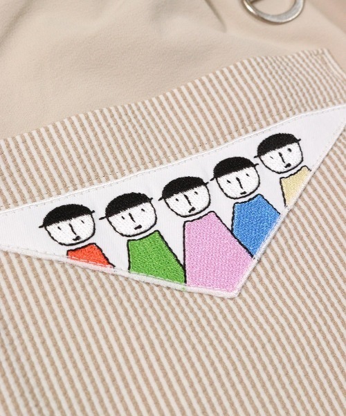 Picone CLUB(ピッコーネクラブ)の「UV速乾ストライプ柄ポケットパンツ(その他パンツ・レディース・ネイビー/ベージュ/ライトブルー/ホワイト・LL/L/M)」の17枚目の写真