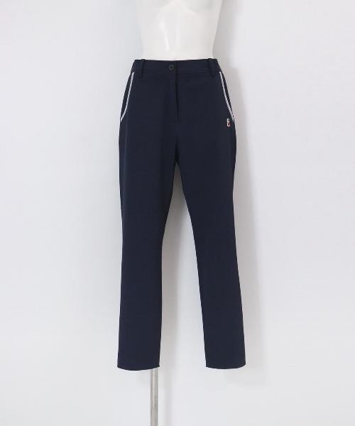 Picone CLUB(ピッコーネクラブ)の「UV速乾ストライプ柄ポケットパンツ(その他パンツ・レディース・ネイビー/ベージュ/ライトブルー/ホワイト・LL/L/M)」の9枚目の写真