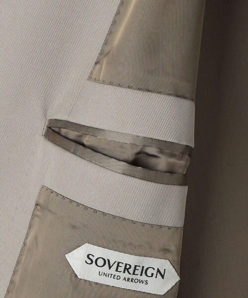 SOVEREIGN（ソブリン）の「＜SOVEREIGN＞ツイル ラグラン バルカラーコート（その他アウター・メンズ・ベージュ・46）」の15枚目の写真