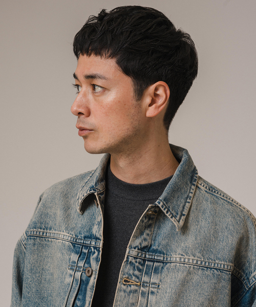 Lee（リー）の「Lee for BOUCLE 別注 カウボーイジャケット フェード（デニムジャケット・メンズ・サックスブルー/ブラック系その他・LARGE/MEDIUM/X-LARGE/SMALL）」の4枚目の写真