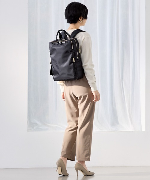 【美品】ACE. 軽量ビジネスリュック　A4サイズ入る ビジネスリュック フィッテム A4ファイル 14.0inchPC収納 68682