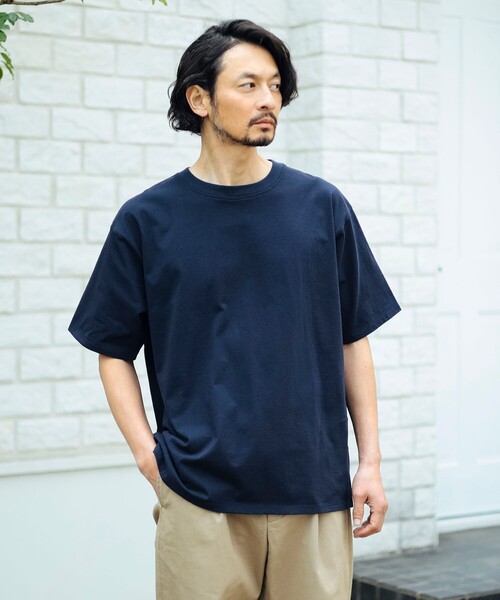 B:MING by BEAMS(ビーミングバイビームス)の「メイド イン ジャパン T シャツ(Tシャツ/カットソー・メンズ・ネイビー/ブラック/オフホワイト・S/M/L/XL)」の3枚目の写真