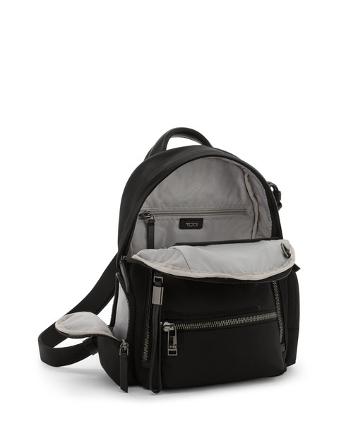 TUMI（トゥミ）の「VOYAGEUR 「セリーナ」スモール・バックパック（バックパック/リュック・レディース・ブラック×グレー/ブラック×ゴールド・FREE）」の6枚目の写真