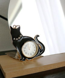 〈nattito/ナティート〉Cat Key Chain Watch/猫キーチェーンウォッチ おすましキャット