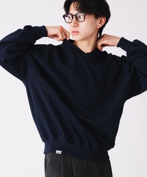 Adoon plain | SHALLOW V-NECK RAGLAN SWEAT / 浅Vネックラグランスウェット(スウェット)