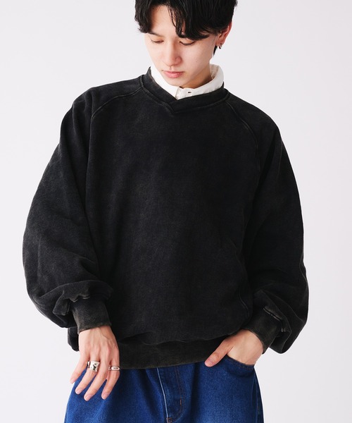 OHOTORO VネックスウェットRaglan V MTM ohotoro Raglan V MTM Vネック スウェット - メルカリ