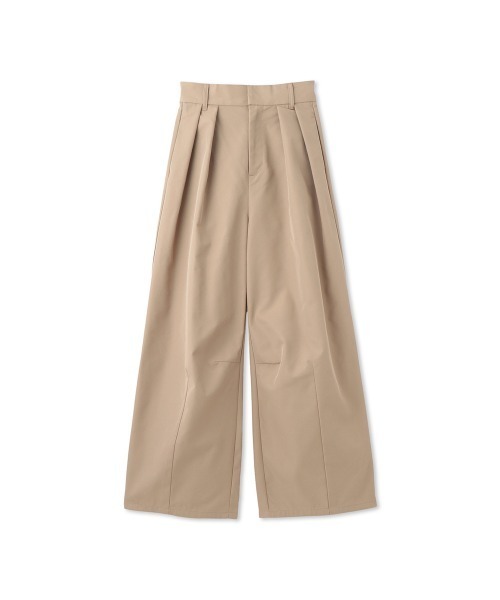 ketty(ケティ)の「ツイルタックカーブパンツ≪手洗い可能≫(チノパンツ・レディース・ブラック/オフホワイト/ベージュ・M)」の5枚目の写真