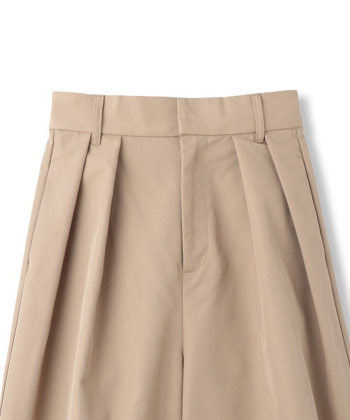 ketty(ケティ)の「ツイルタックカーブパンツ≪手洗い可能≫(チノパンツ・レディース・ブラック/オフホワイト/ベージュ・M)」の7枚目の写真