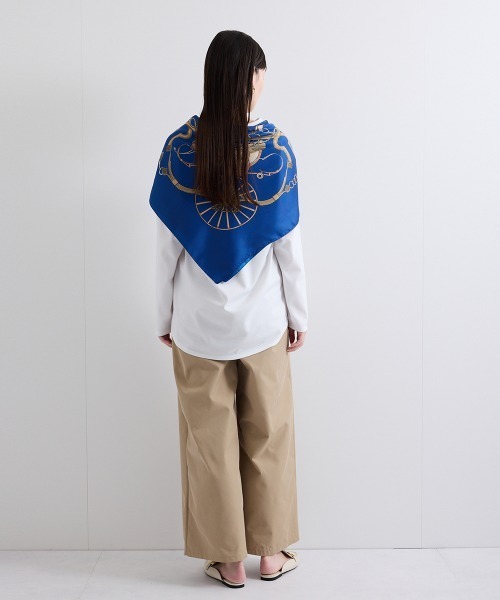 ketty(ケティ)の「ツイルタックカーブパンツ≪手洗い可能≫(チノパンツ・レディース・ブラック/オフホワイト/ベージュ・M)」の19枚目の写真