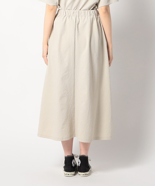 Grand PARK（グランドパーク）の「3点セット【半袖+フレアースカート+ポーチ】（ワンピース・レディース・カーキ/クリーム/ネイビー・FREE）」の11枚目の写真