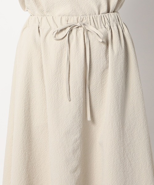 Grand PARK（グランドパーク）の「3点セット【半袖+フレアースカート+ポーチ】（ワンピース・レディース・カーキ/クリーム/ネイビー・FREE）」の13枚目の写真