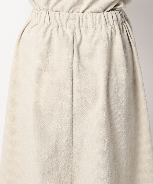 Grand PARK（グランドパーク）の「3点セット【半袖+フレアースカート+ポーチ】（ワンピース・レディース・カーキ/クリーム/ネイビー・FREE）」の14枚目の写真