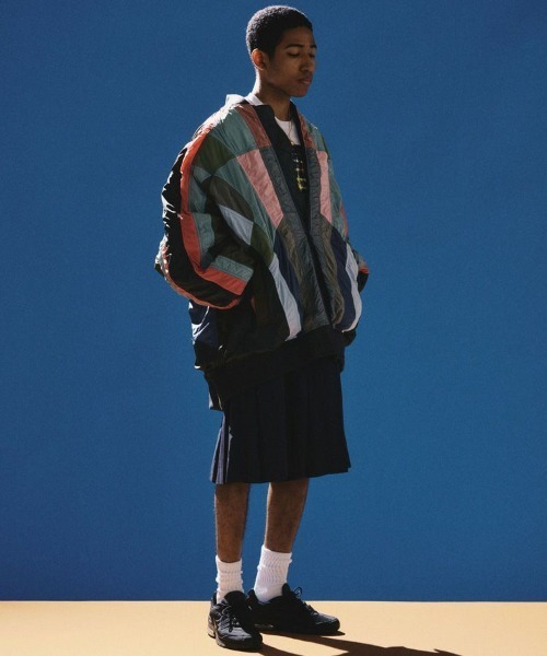 FACETASM（ファセッタズム）の「【FACETASM】PLEATED WOOL SHORTS / ネイビー [NAT-PT-M04]（その他パンツ・メンズ・ネイビー・4/3）」の8枚目の写真